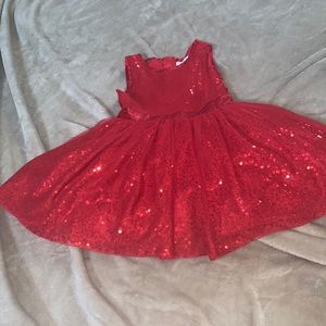 Red Sparkle dress